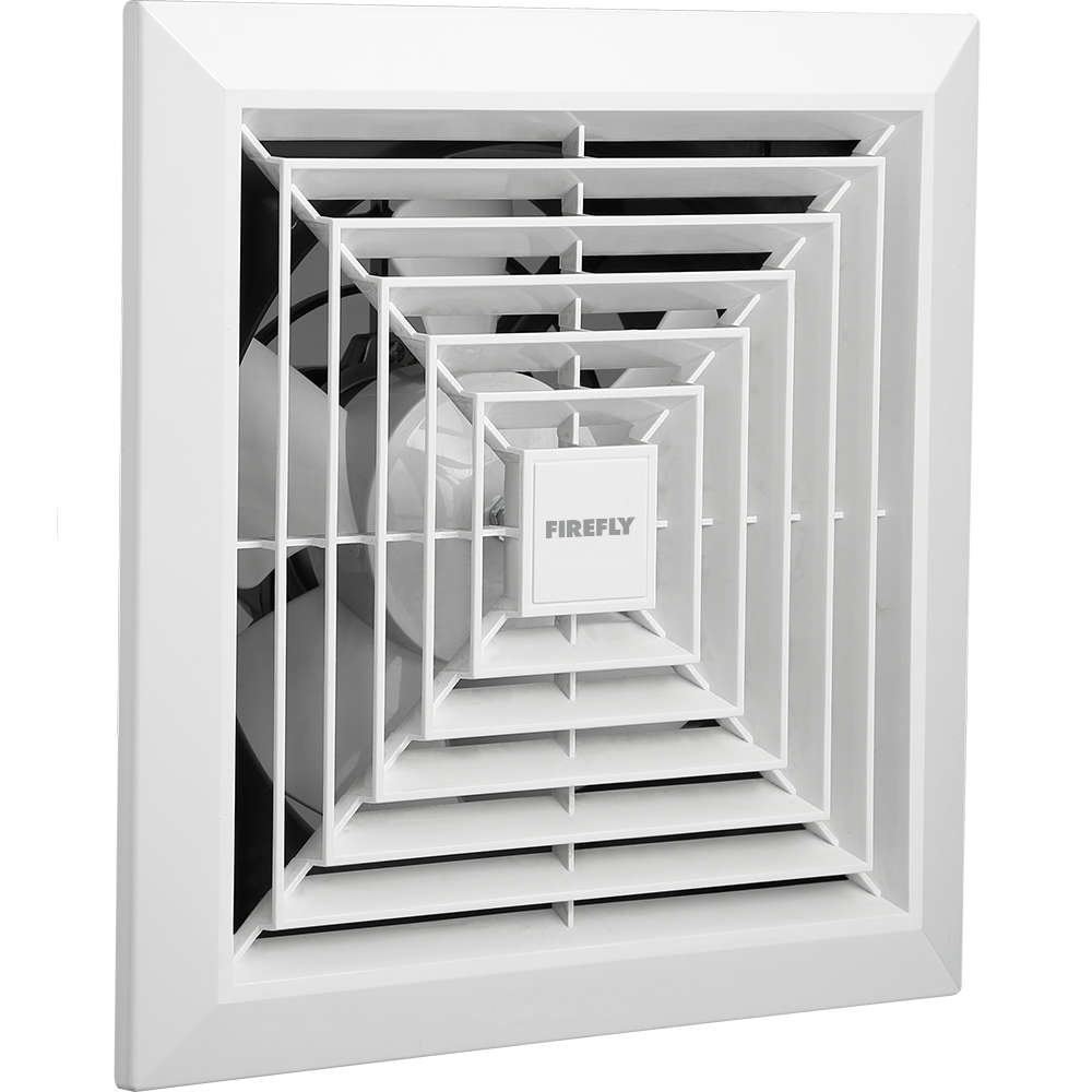 Firefly Ceiling Mounted Exhaust Fan Wide Radial Grille