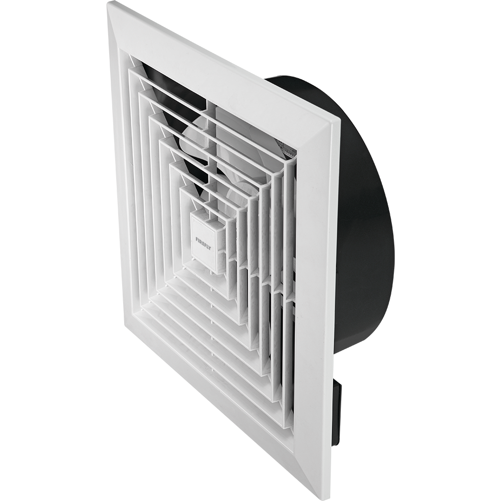 Firefly Ceiling Mounted Exhaust Fan Wide Radial Grille