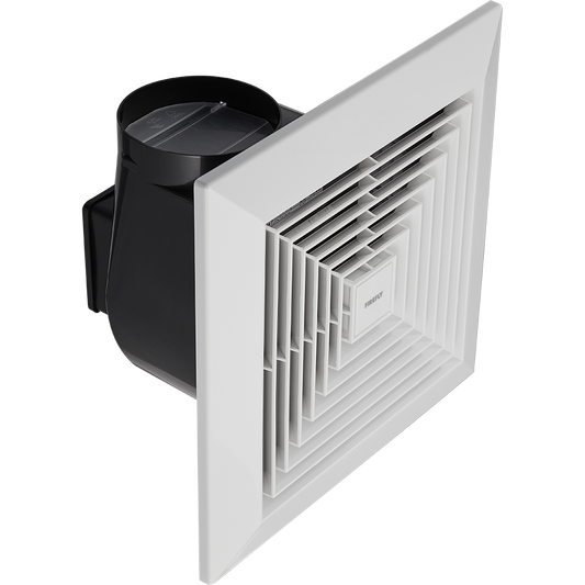 Firefly Ceiling Mounted Exhaust Fan Slim Radial Grille