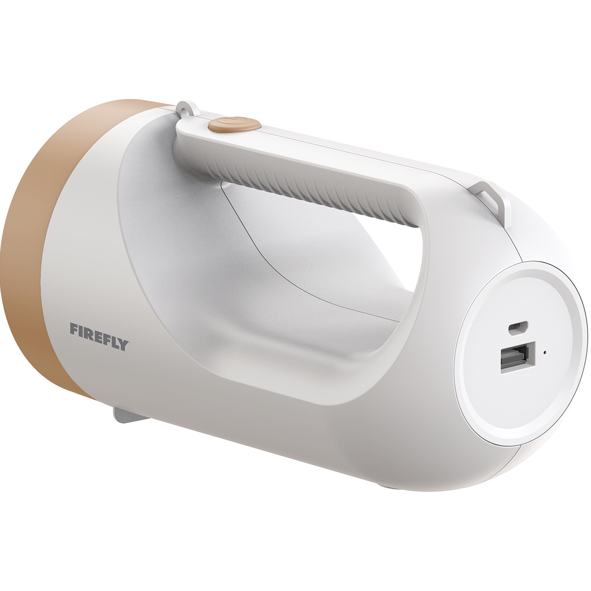 Firefly Handheld Rechargeable Flashlight w/ Mobile Phone Charger