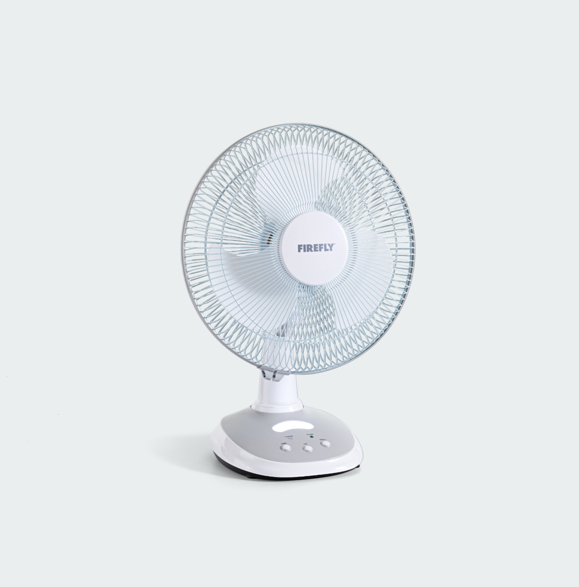 Firefly Rechargeable 12" Fan with Night Light