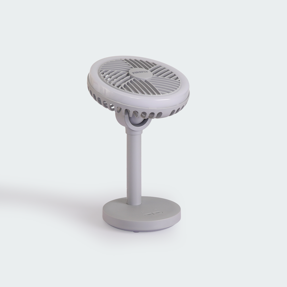 Firefly Rechargeable Mini Fan with Ring Light