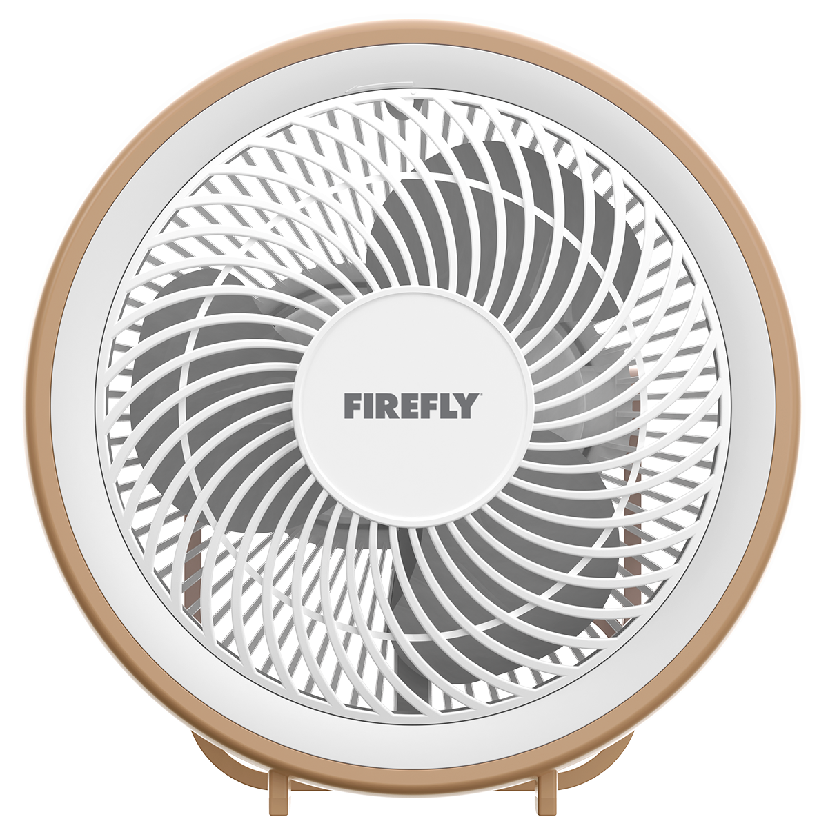 Firefly Rechargeable Mini Desk Fan with Night Lamp and Hook