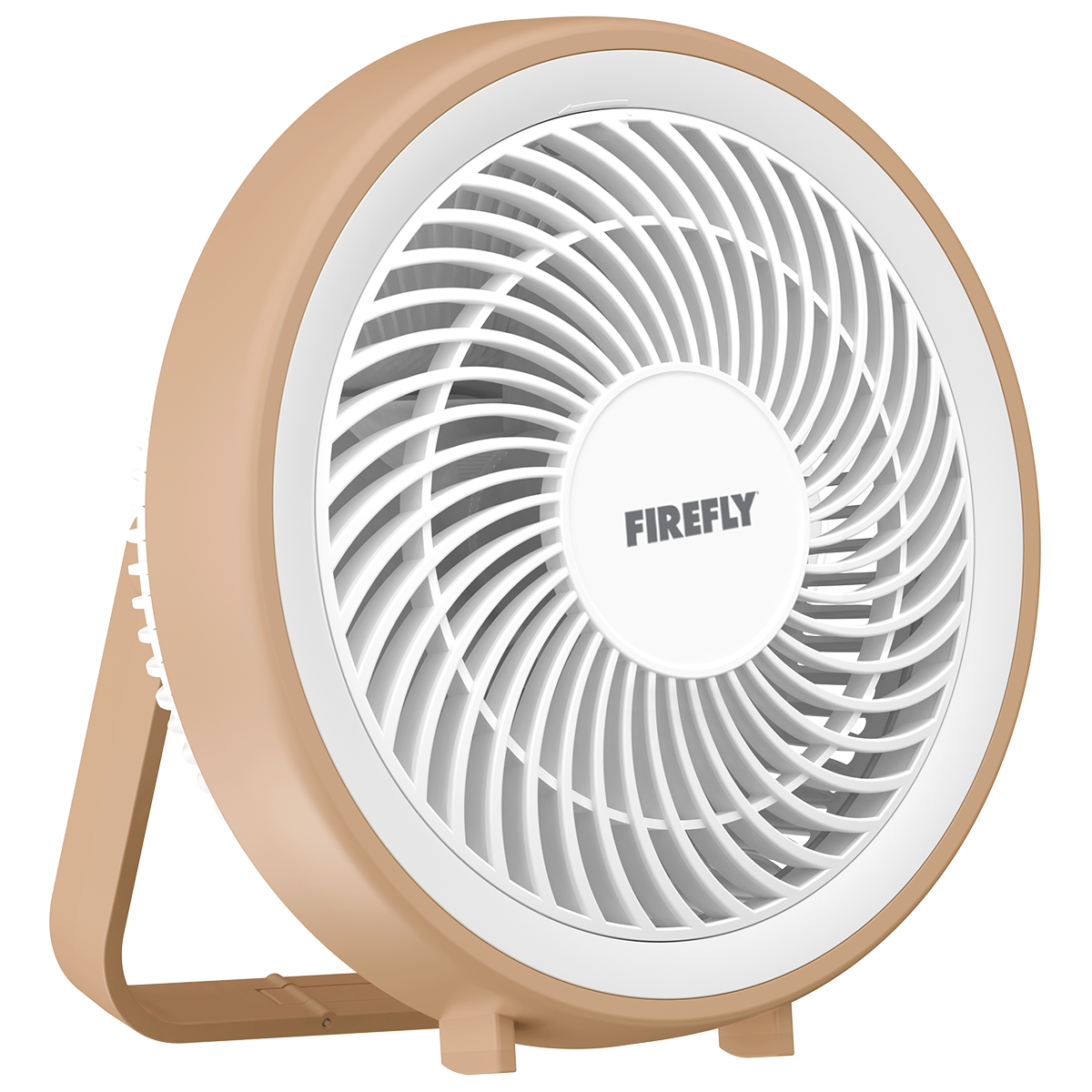 Firefly Rechargeable Mini Desk Fan with Night Lamp and Hook