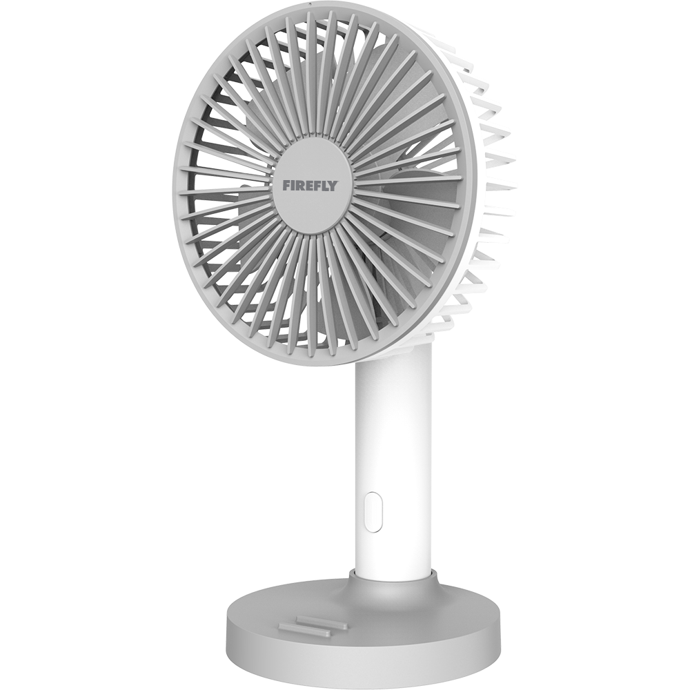 Firefly Portable Handy Stand Fan with Mobile Phone Holder