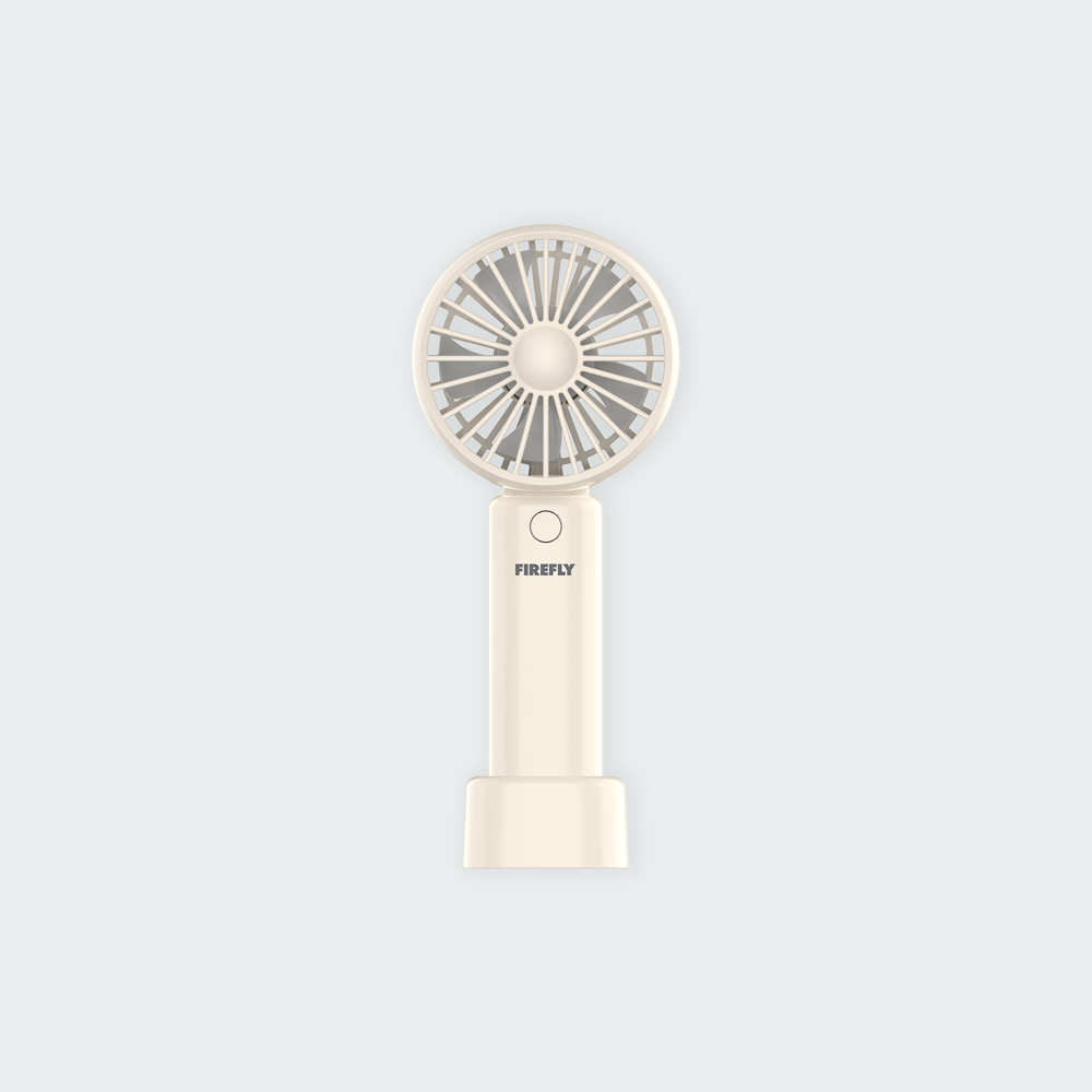 Firefly Rechargeable Mini Handheld Fan with Stand