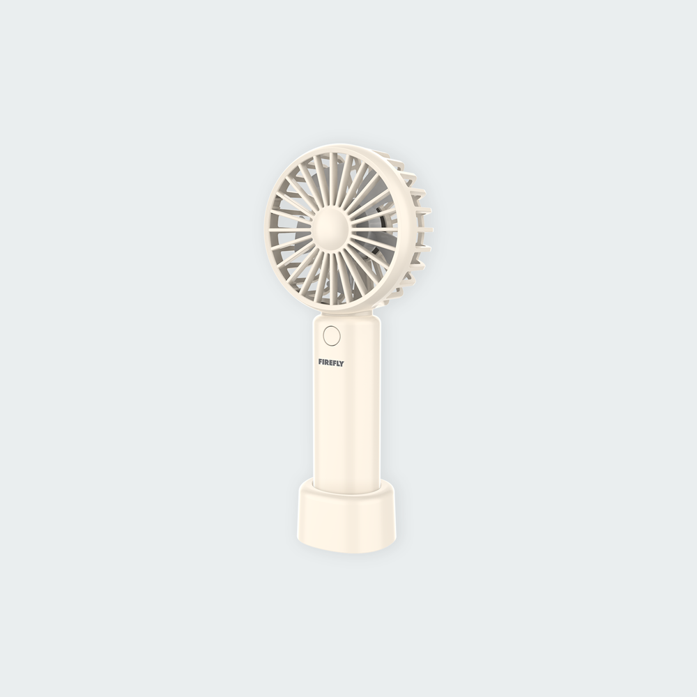 Firefly Rechargeable Mini Handheld Fan with Stand
