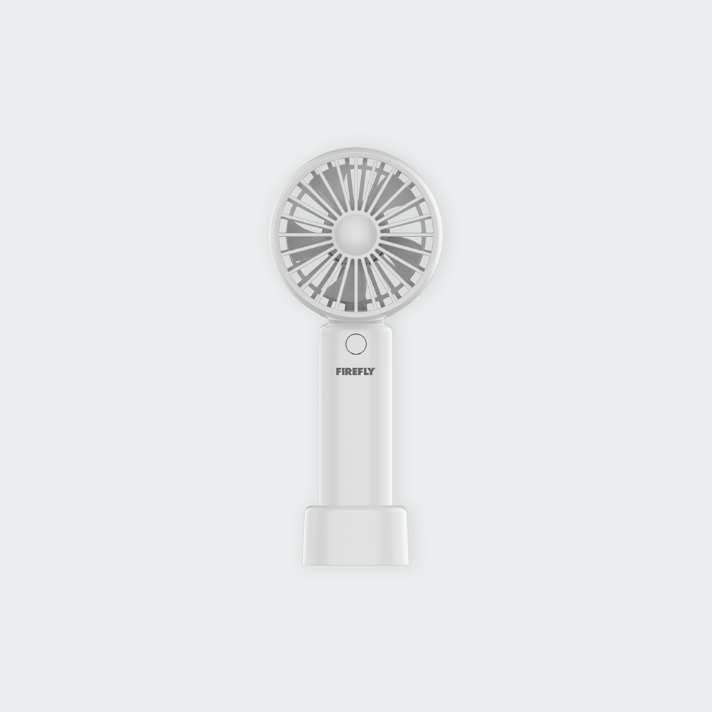 Firefly Rechargeable Mini Handheld Fan with Stand