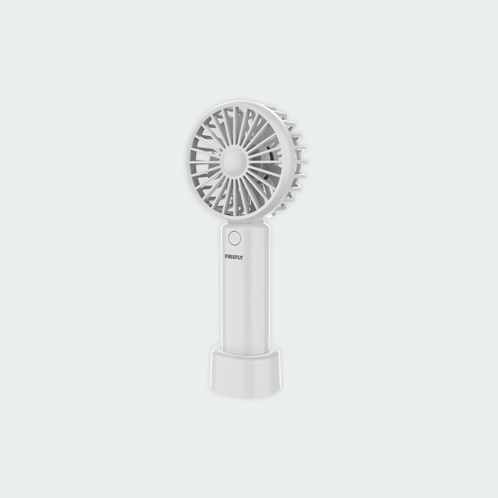 Firefly Rechargeable Mini Handheld Fan with Stand