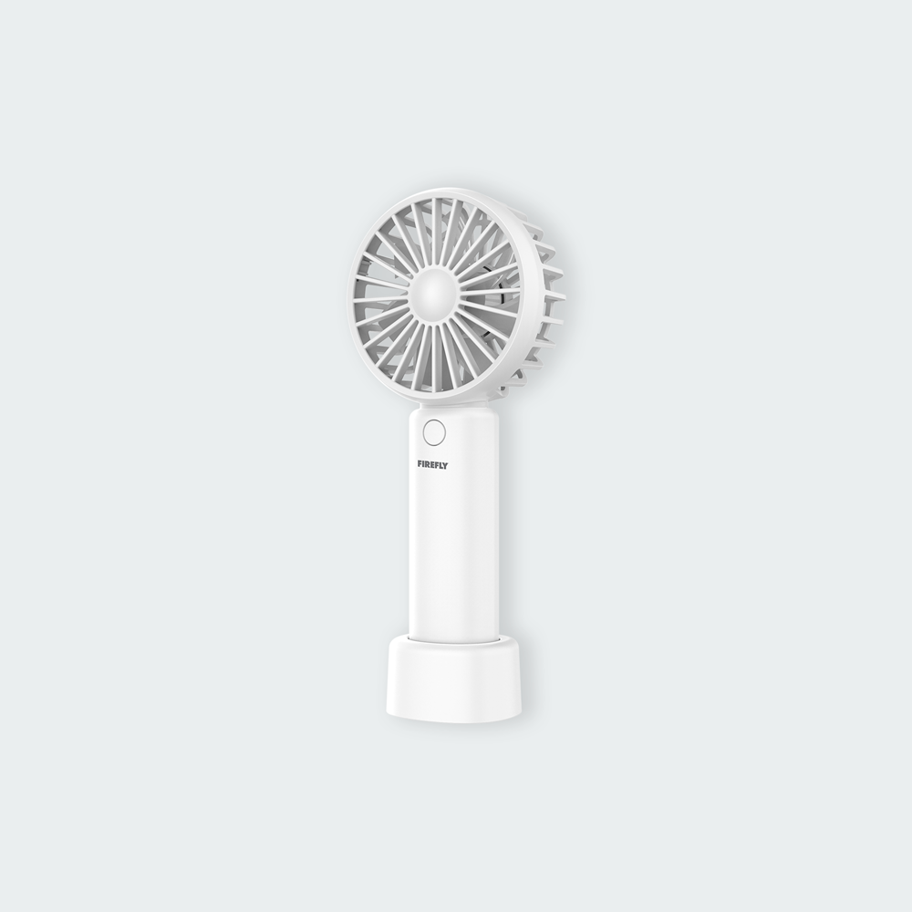 Firefly Rechargeable Mini Handheld Fan with Stand