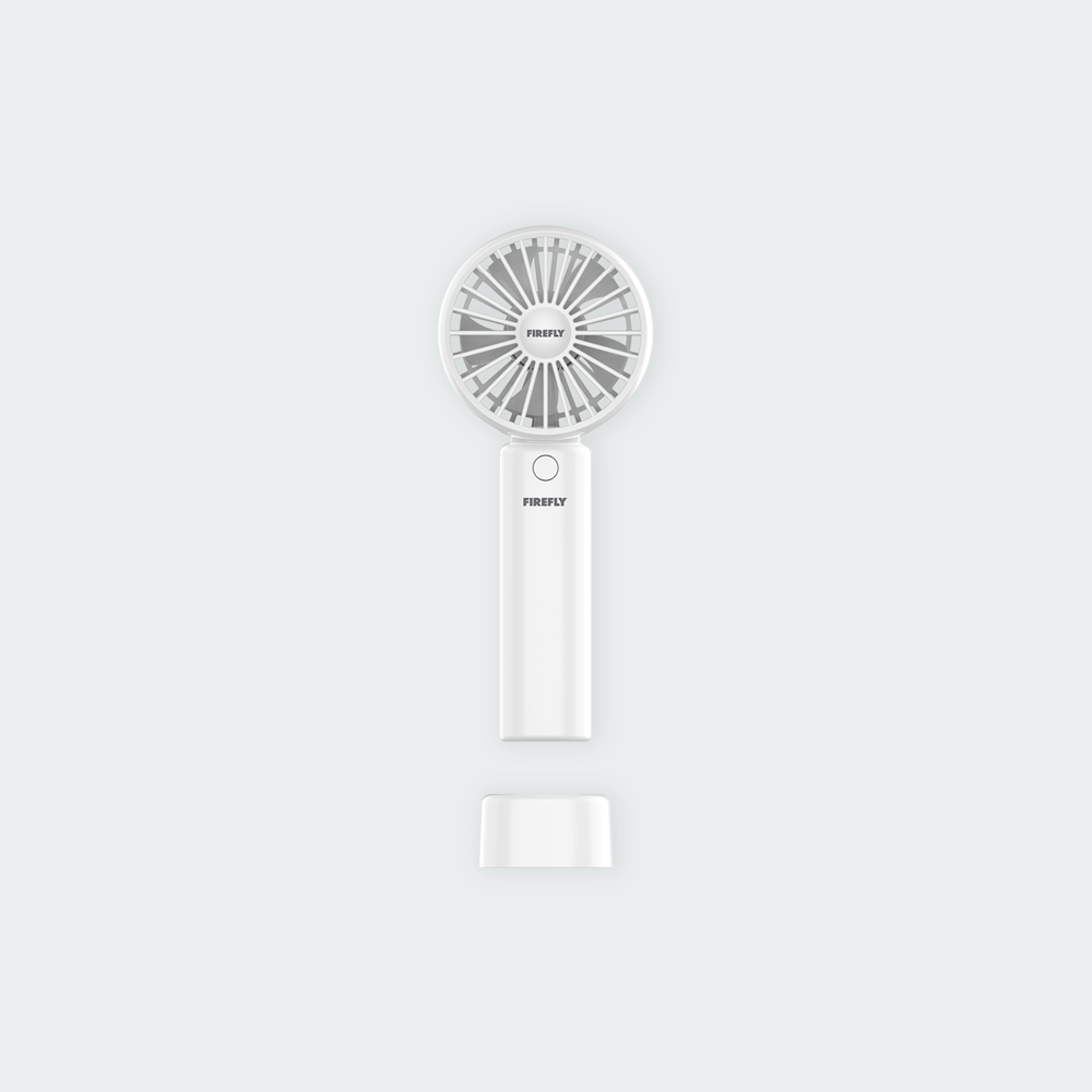 Firefly Rechargeable Mini Handheld Fan with Stand