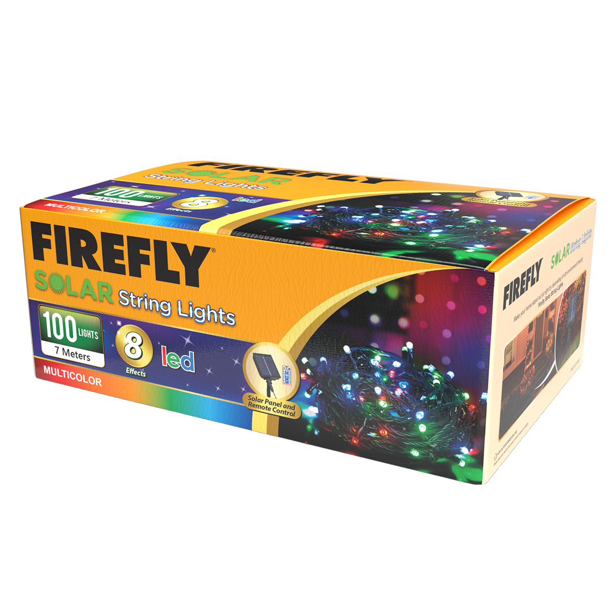 Firefly Christmas Solar String Lights