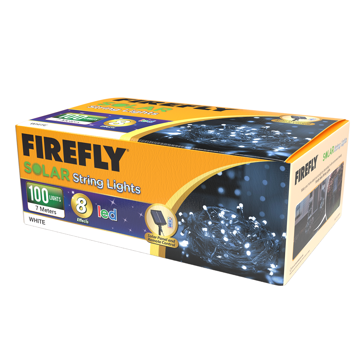 Firefly Christmas Solar String Lights