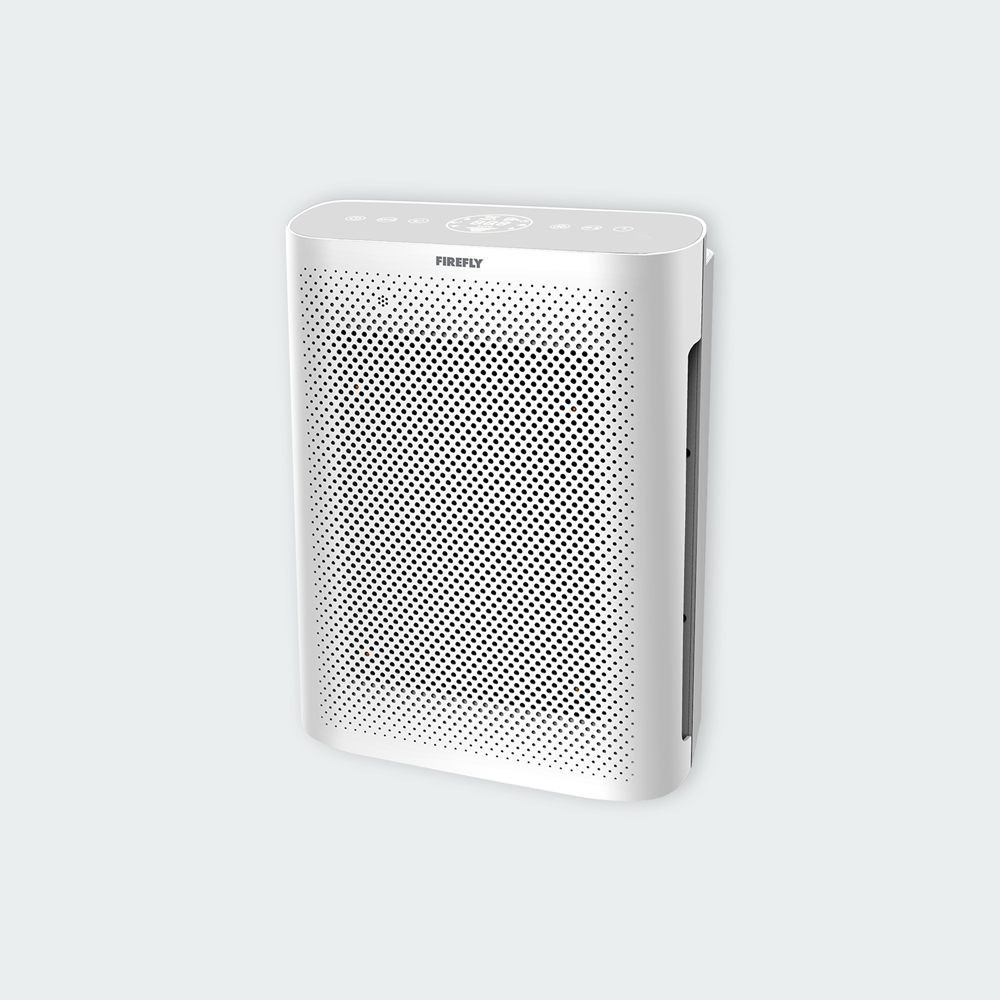 Firefly Yellow Shield Smart Wifi Air Purifier with UVC Light and Ionizer - Medium