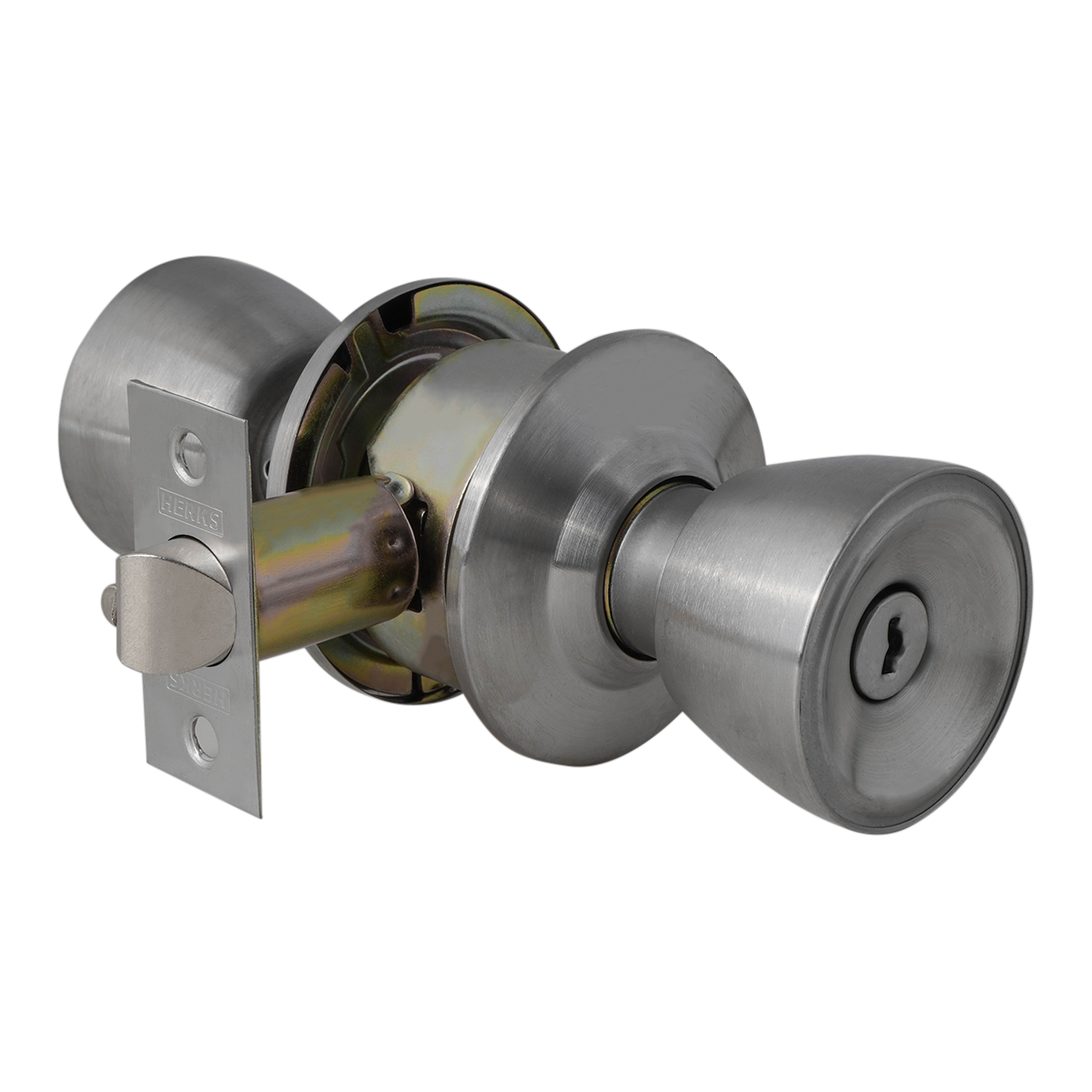 HERKS (Red Line) 588 Cylindrical Knobset Entrance Function - Flat Design