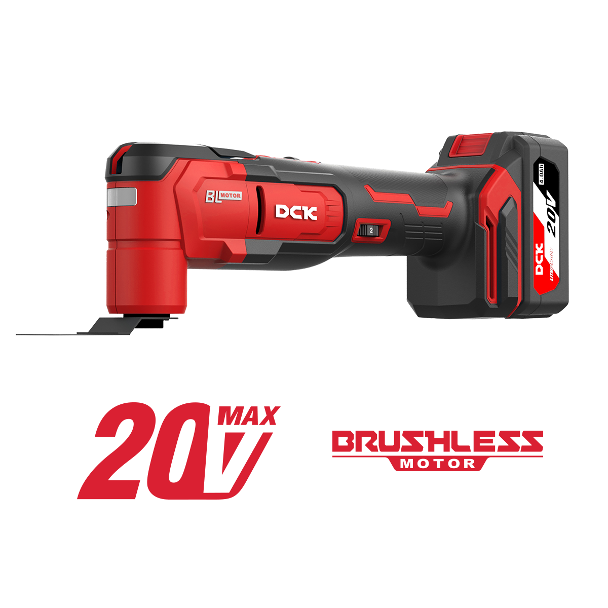 DCK Cordless Brushless Oscillating Multi-Tool Motor