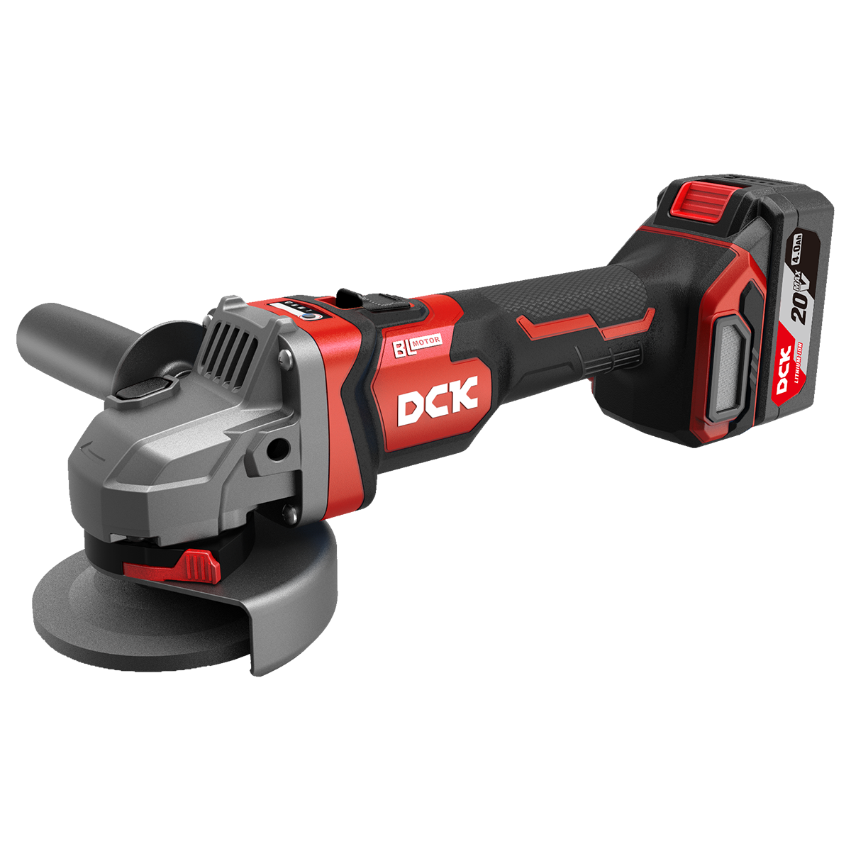 DCK Cordless Brushless Angle Grinder