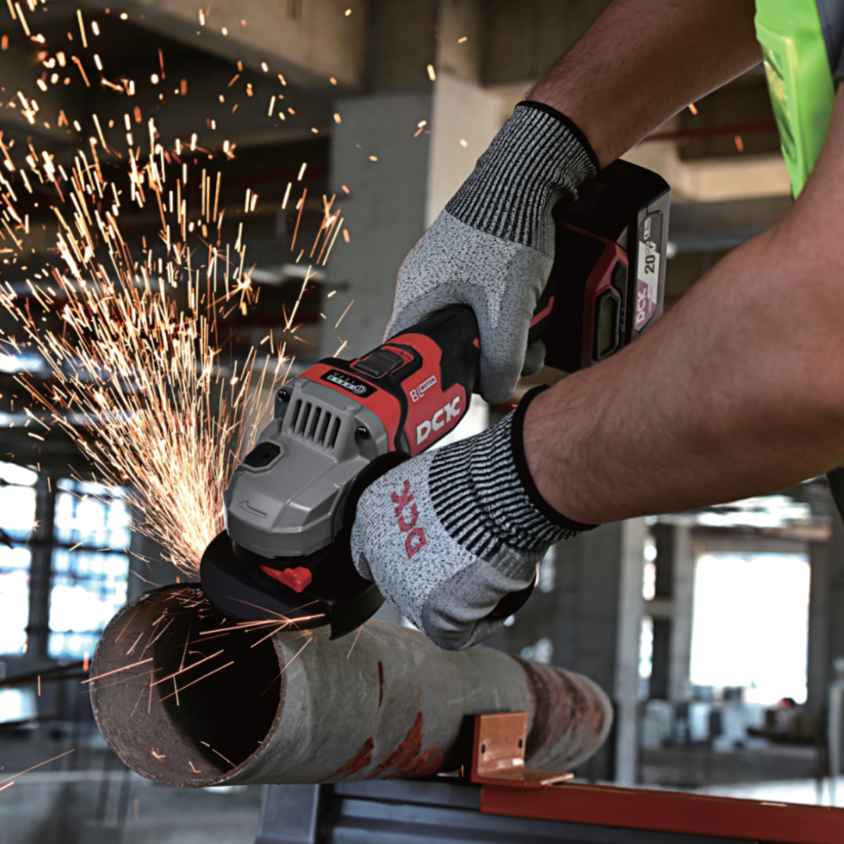 DCK Cordless Brushless Angle Grinder