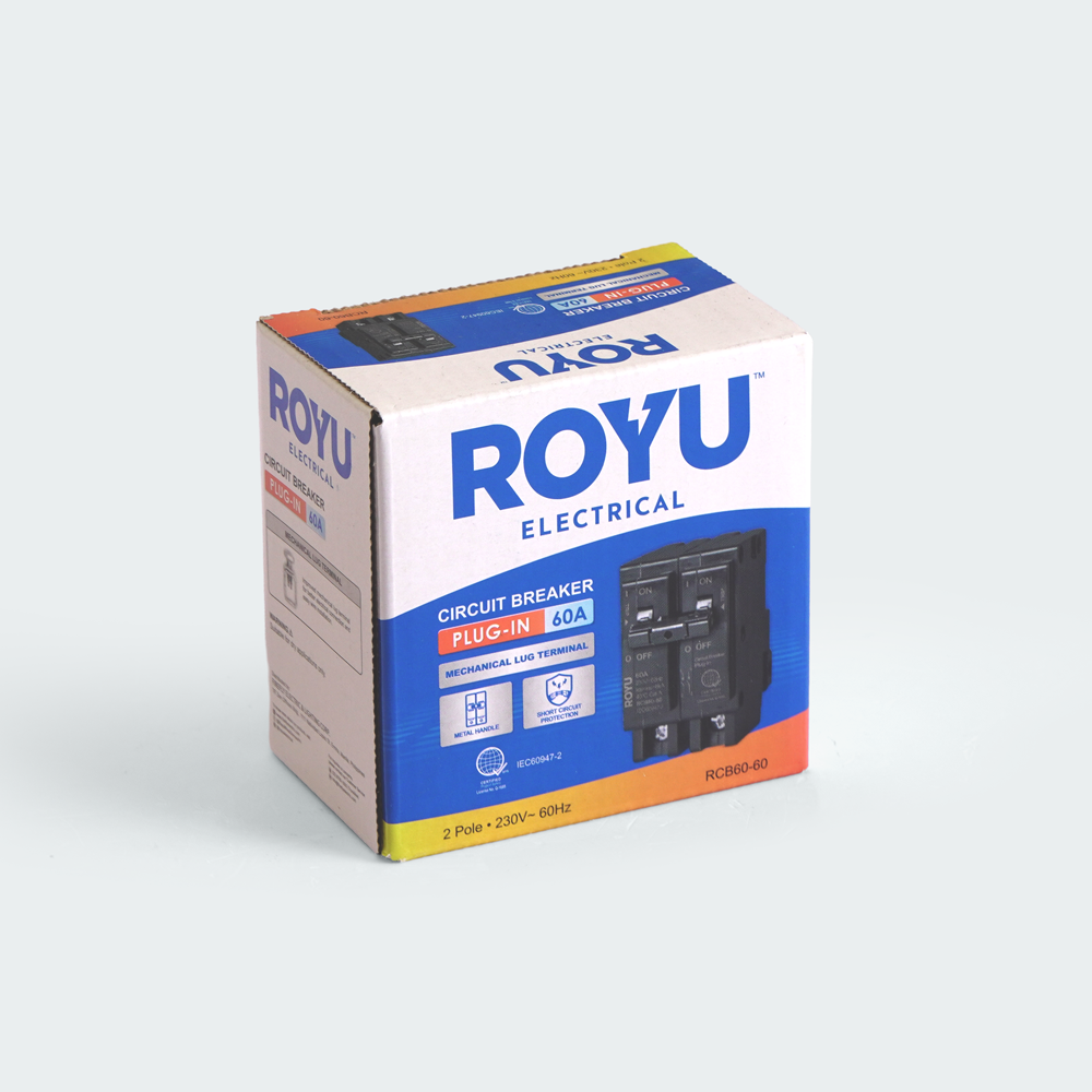 ROYU Circuit Breaker Plug-In Type 60A