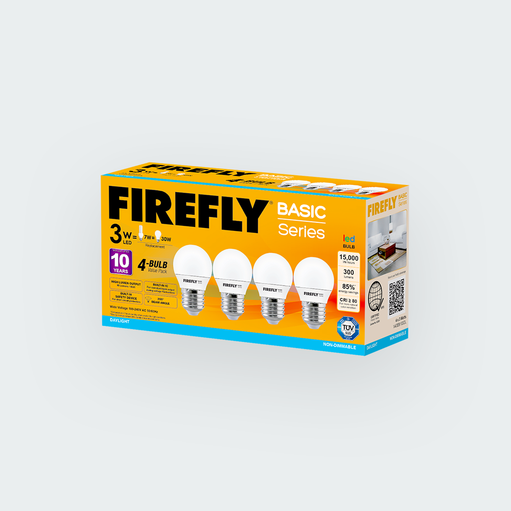 Firefly Basic 4-LED Bulb Value Pack