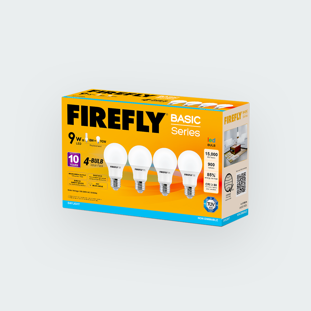 Firefly Basic 4-LED Bulb Value Pack