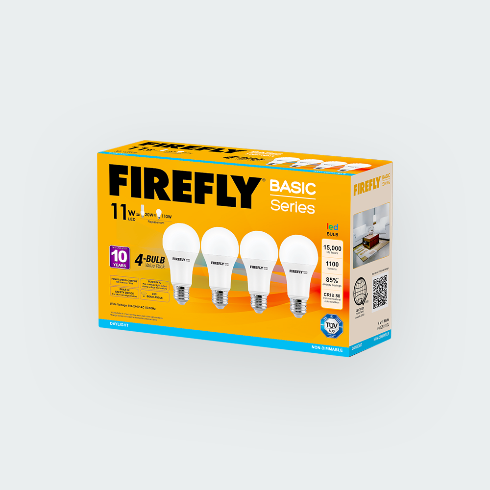 Firefly Basic 4-LED Bulb Value Pack