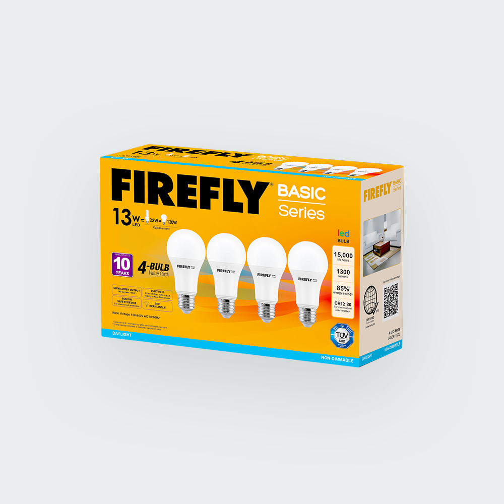 Firefly Basic 4-LED Bulb Value Pack
