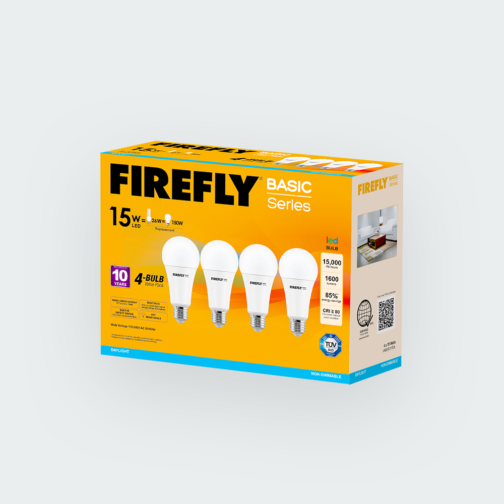 Firefly Basic 4-LED Bulb Value Pack