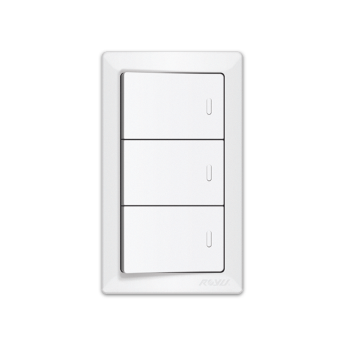 ROYU Super Wide 3 Gang Switch Set