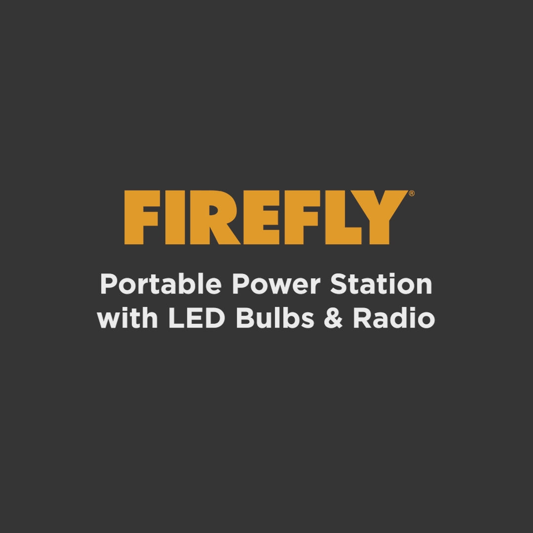 Load video: Firefly Portable Power Station