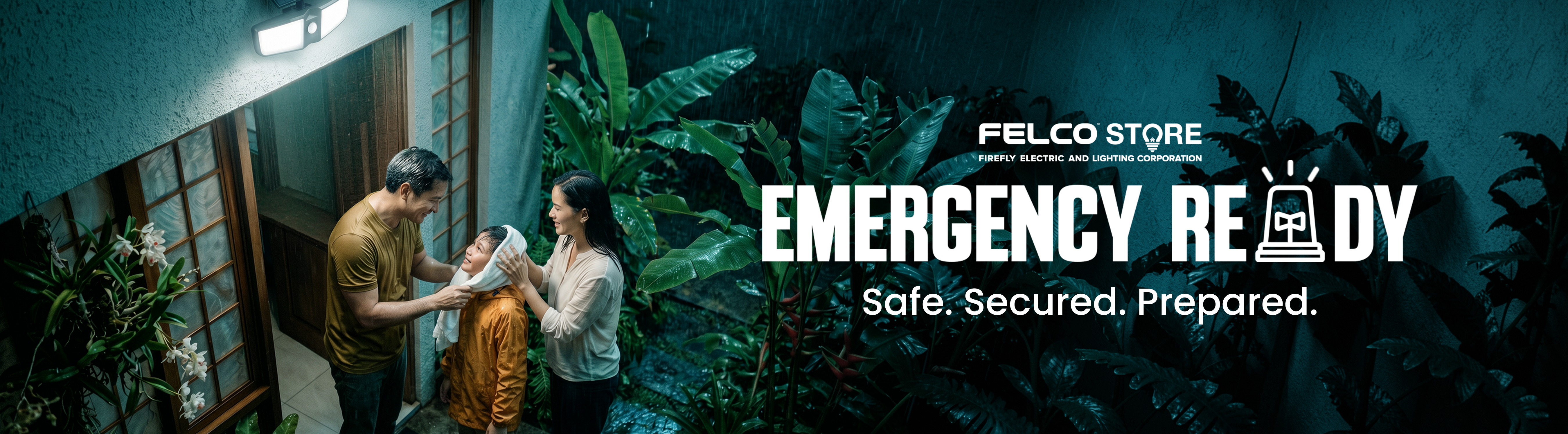 [Q3 EMERGENCY READY] EMERGENCY LAMPS & FANS COLLECTION
