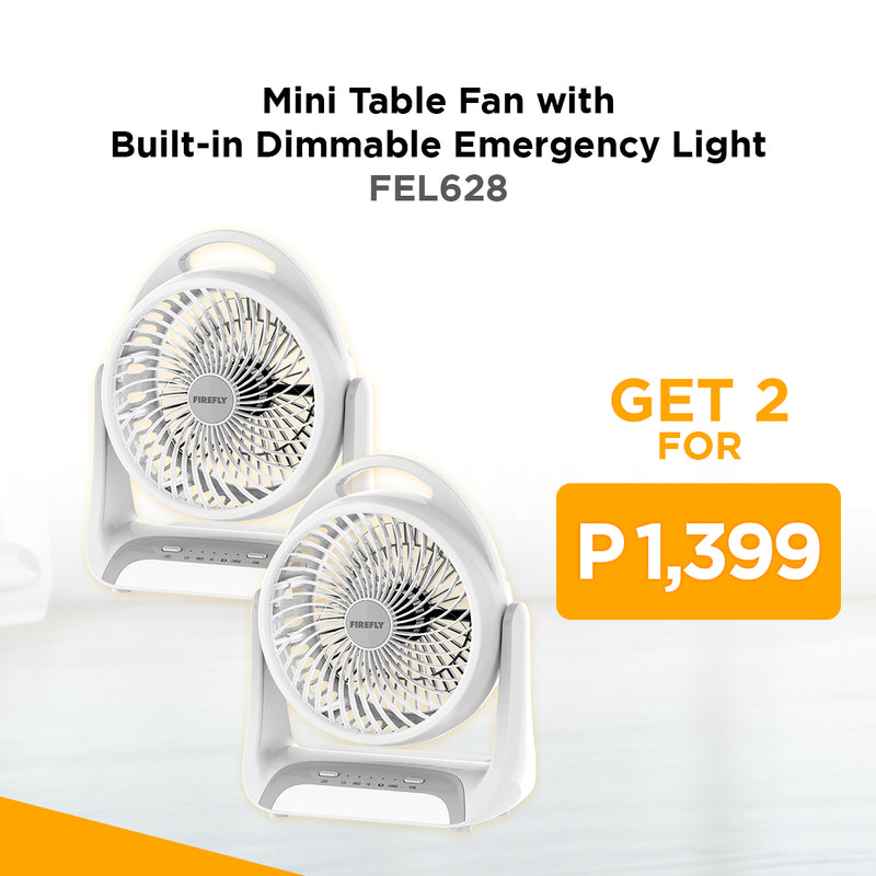 Buy 2 Firefly Rechargeable 5.5" Blade with Night Light for only 1,399