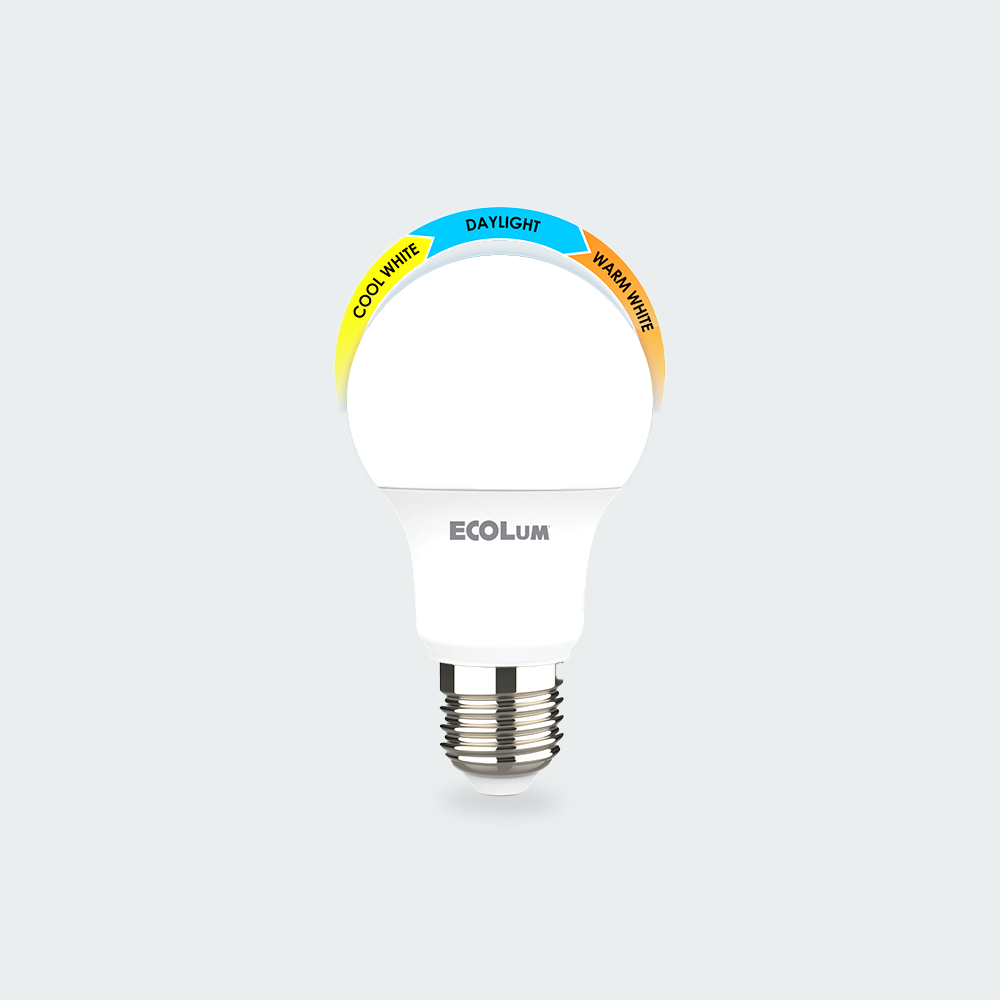 Ecolum Tri-color LED Bulb