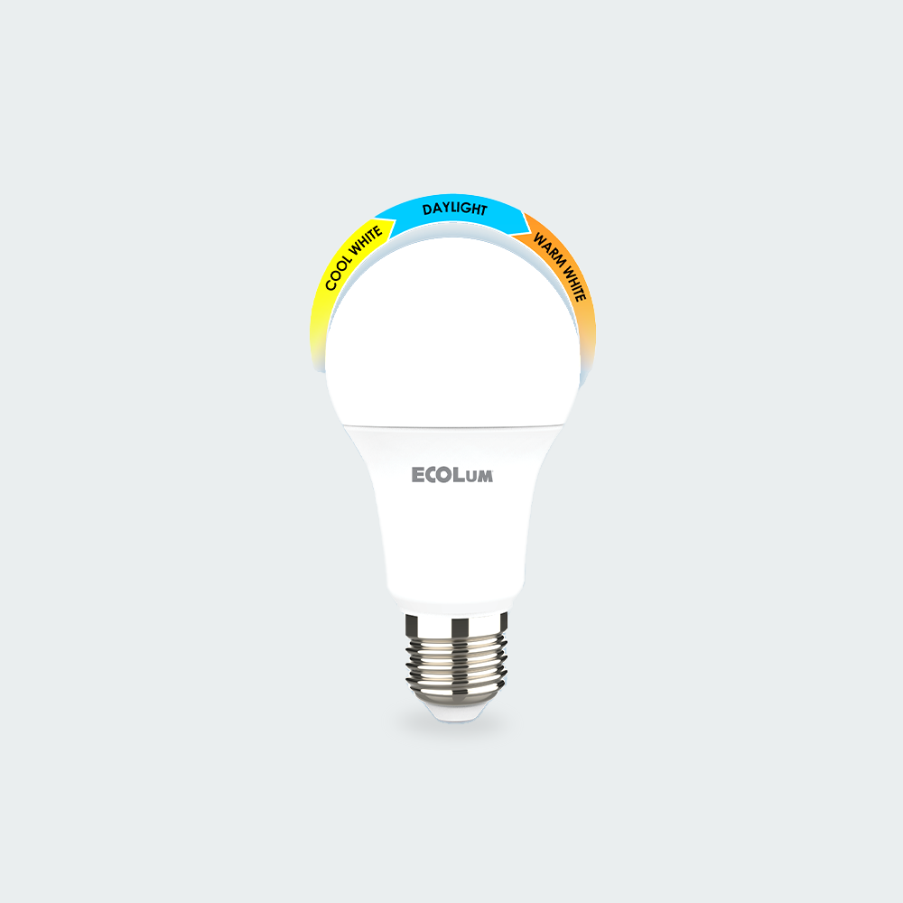 Ecolum Tri-color LED Bulb