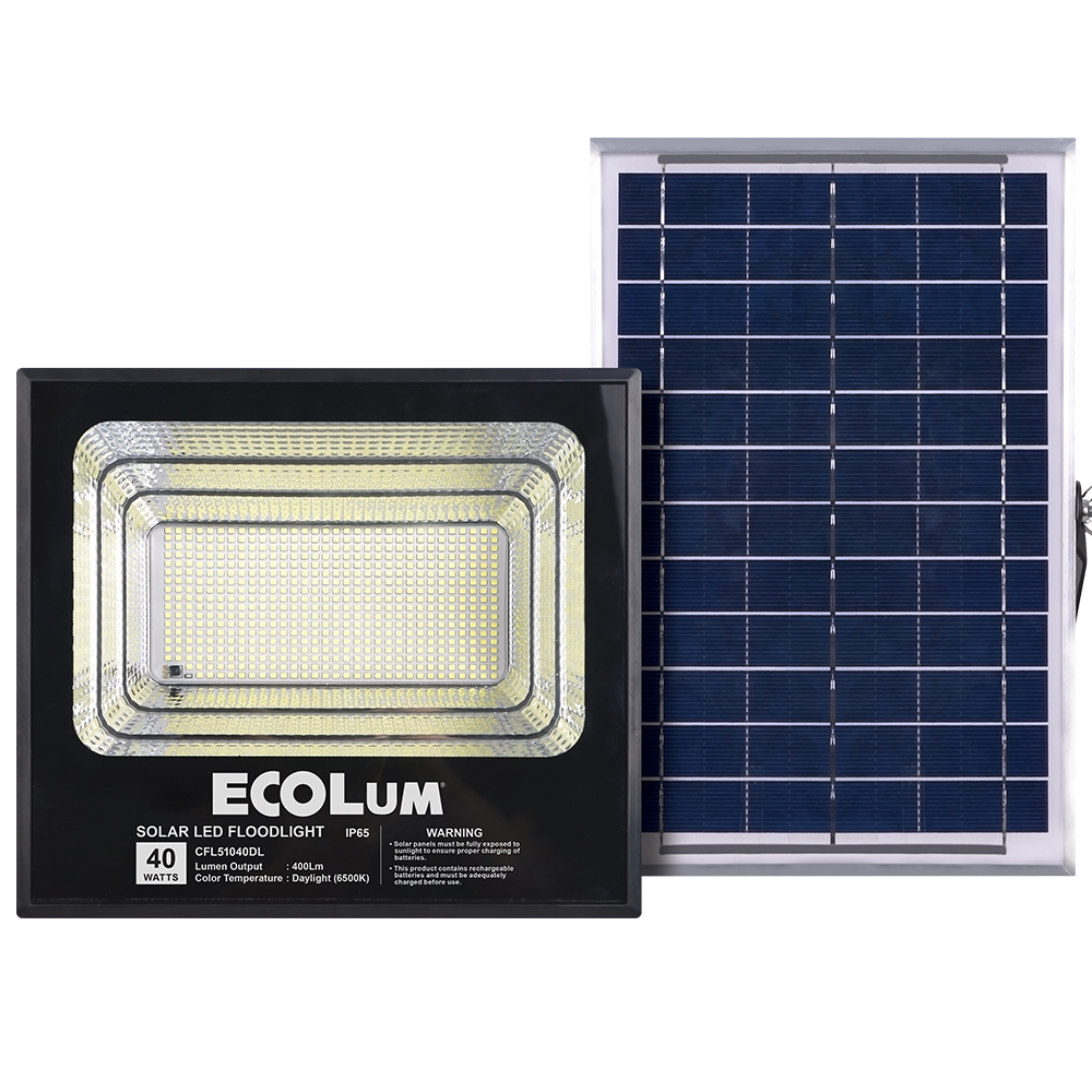 Ecolum Split Type Solar LED Floodlight