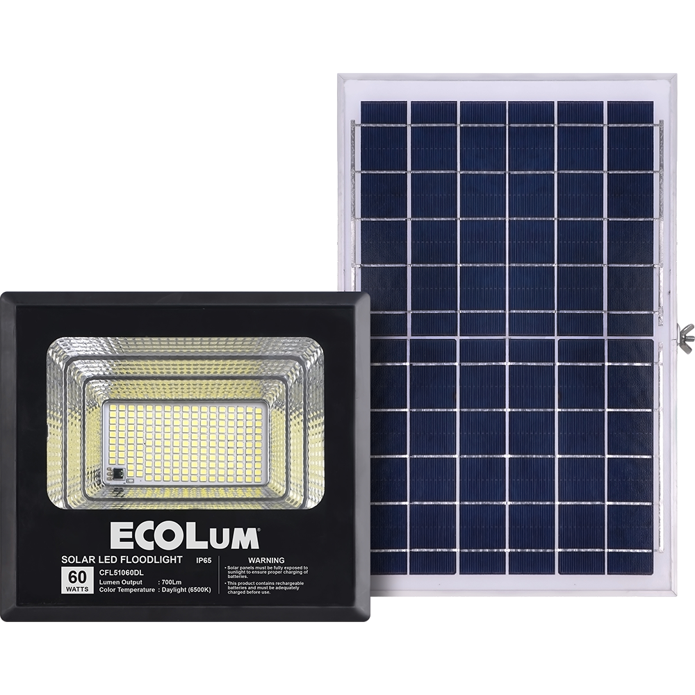 Ecolum Split Type Solar LED Floodlight