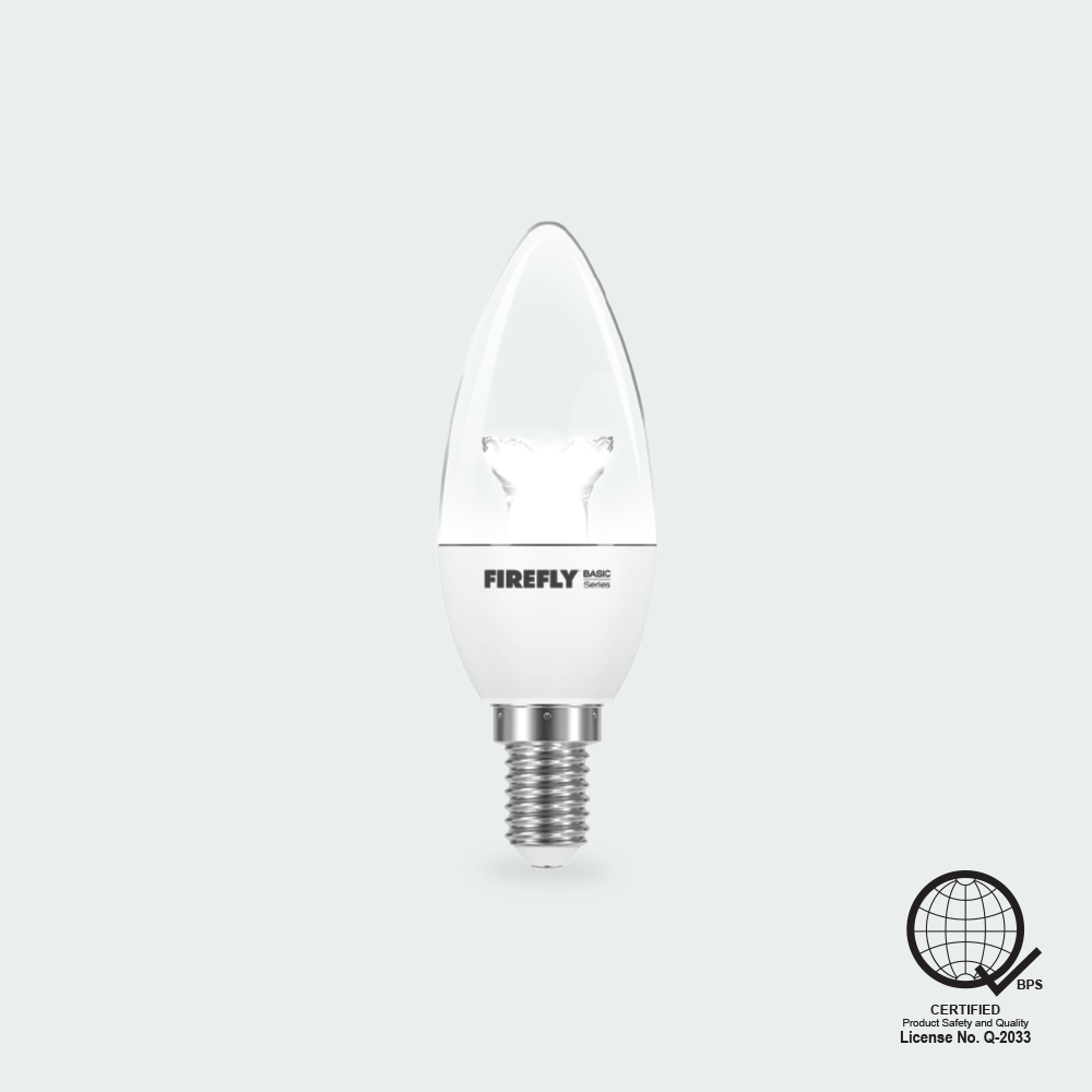 Firefly LED Candle Bulb (Clear)