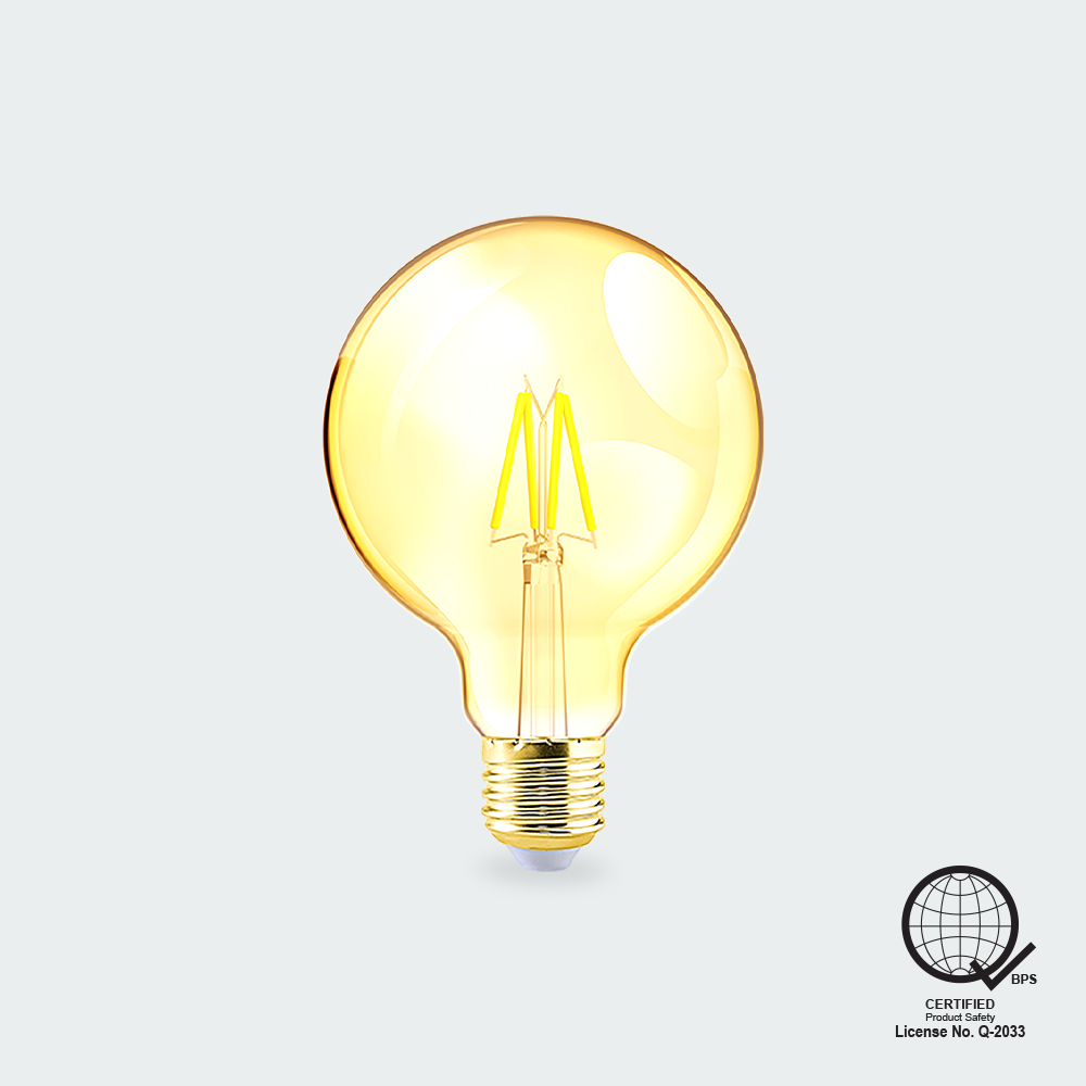 Firefly Basic Series LED Vintage Globe Bulb