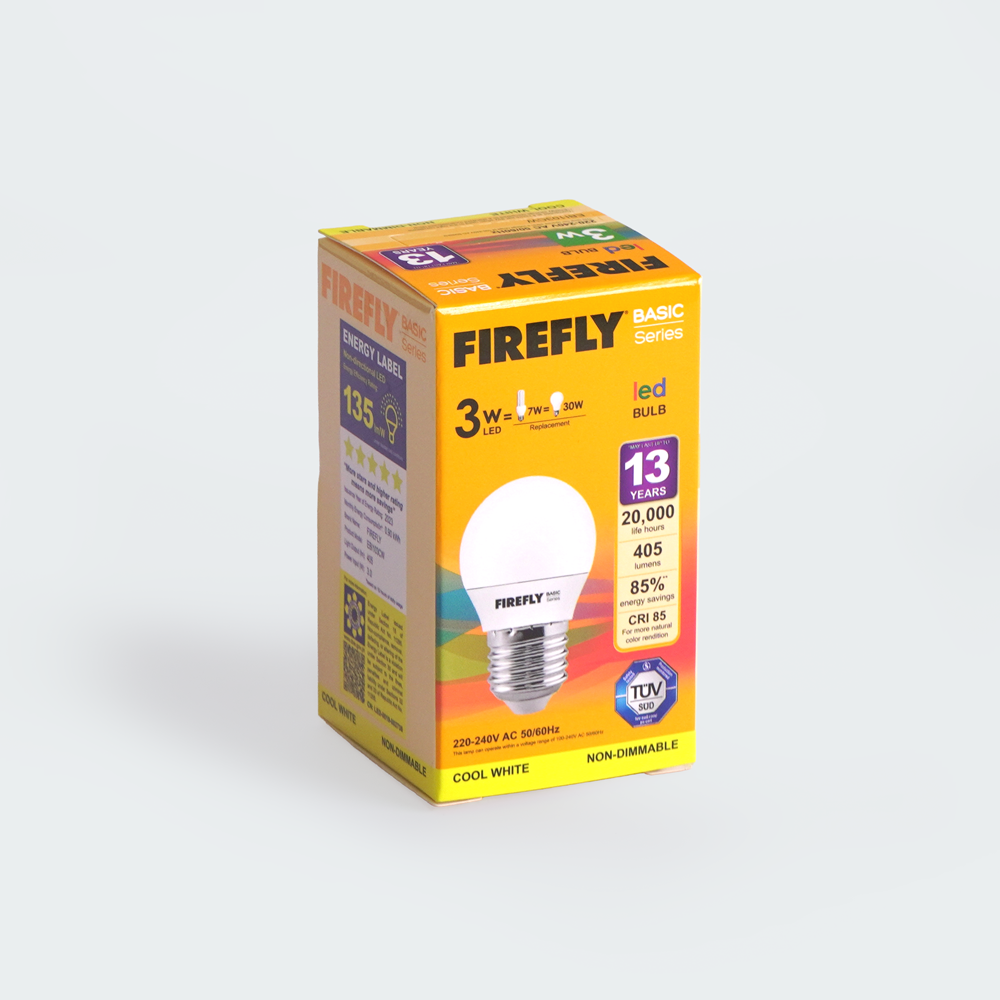 Firefly Basic Series LED Bulbs e27