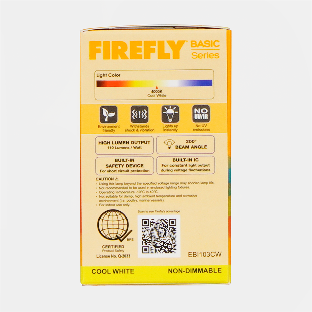 Firefly Basic Series LED Bulbs e27