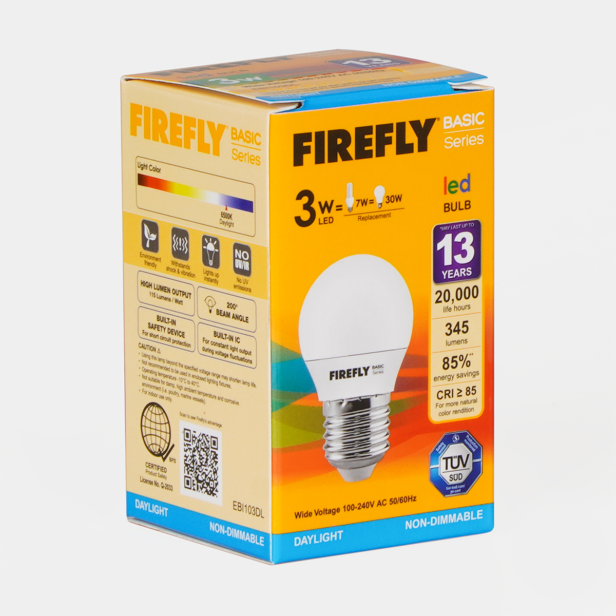 Firefly Basic Series LED Bulbs e27