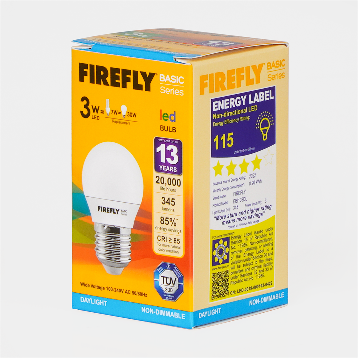 Firefly Basic Series LED Bulbs e27