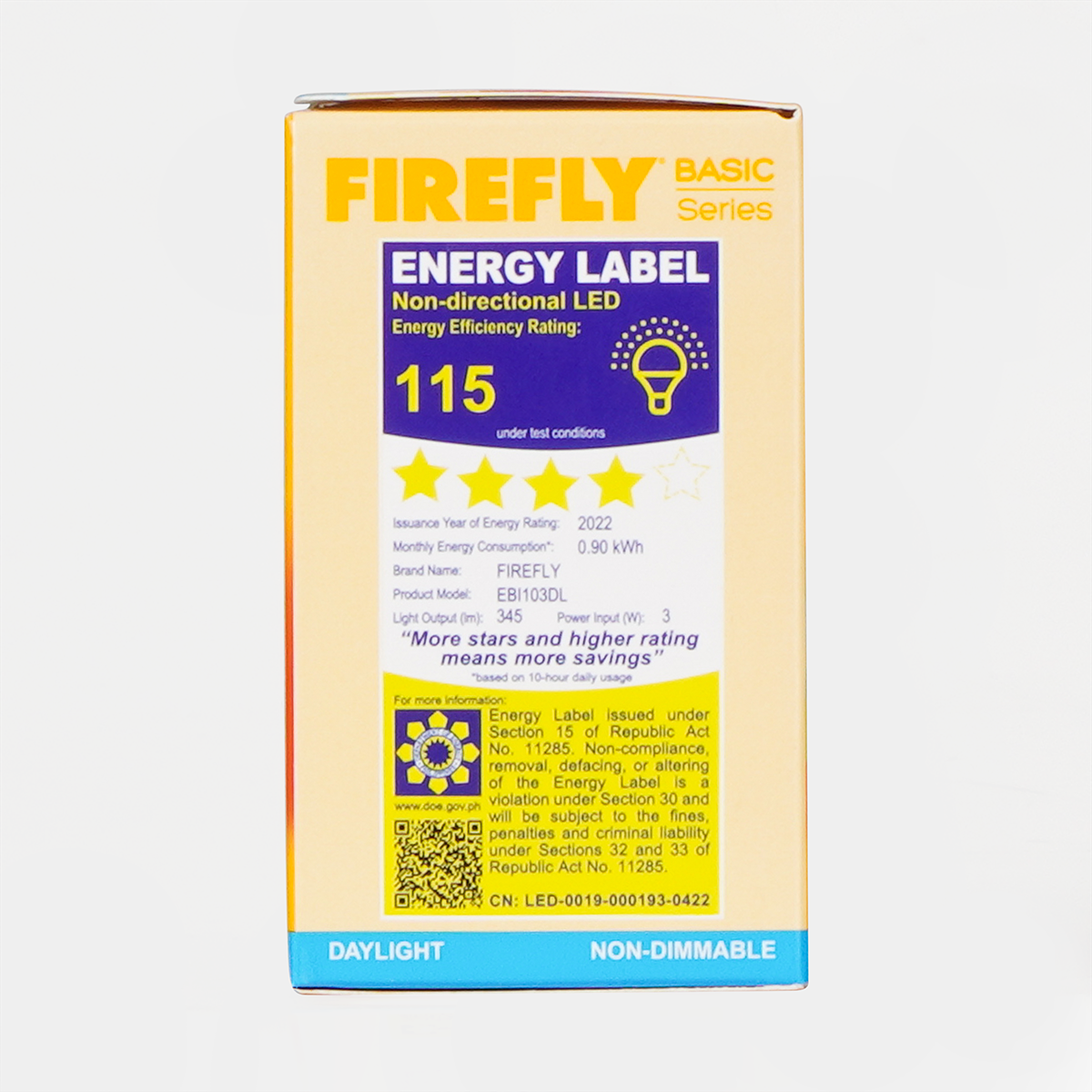 Firefly Basic Series LED Bulbs e27