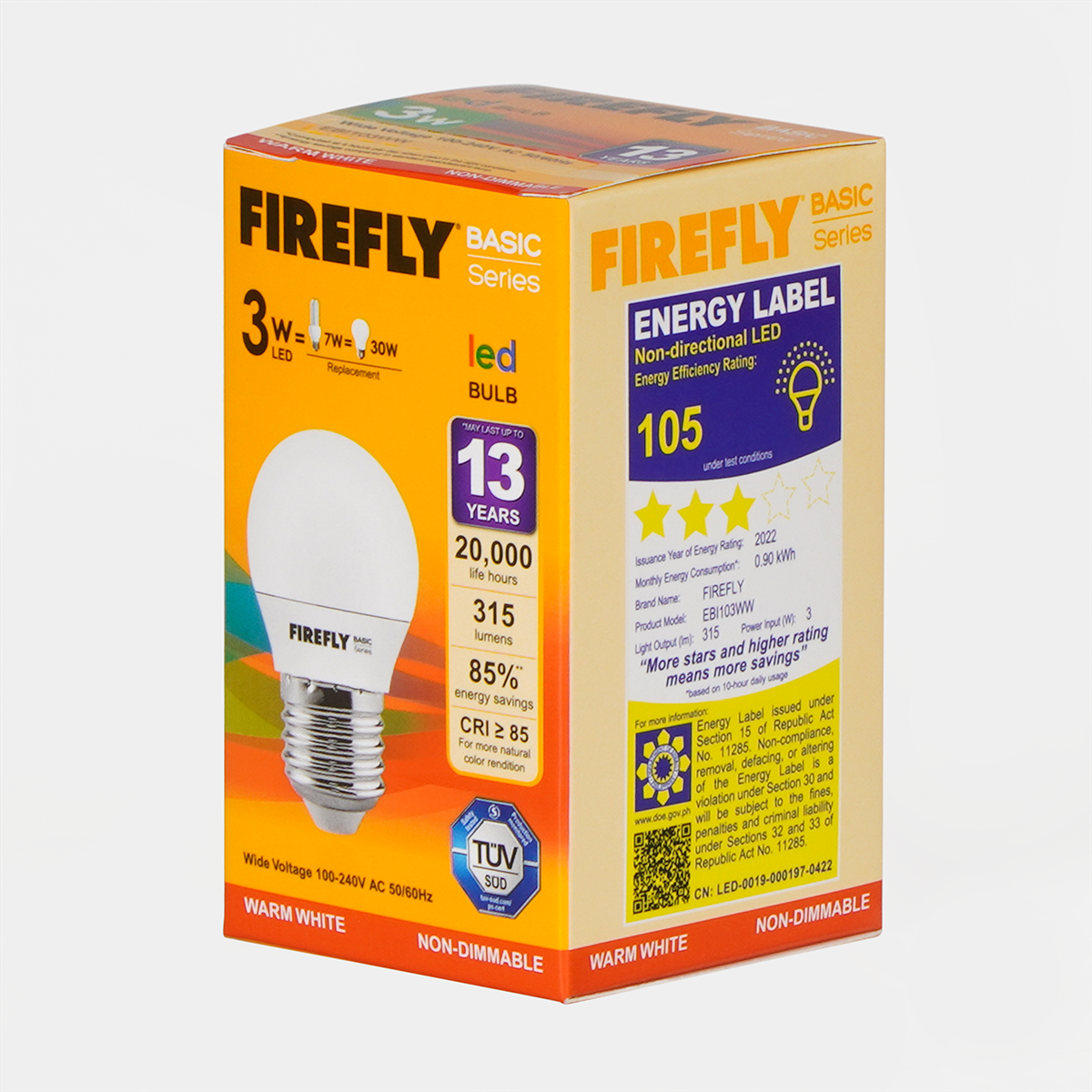 Firefly Basic Series LED Bulbs e27