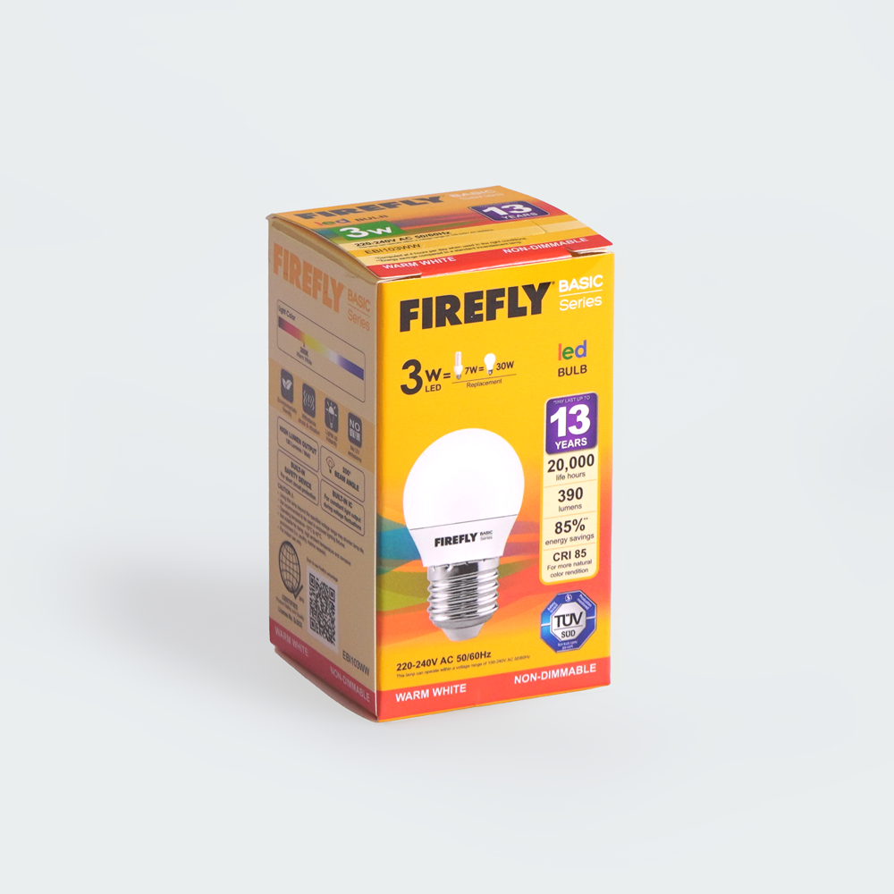 Firefly Basic Series LED Bulbs e27