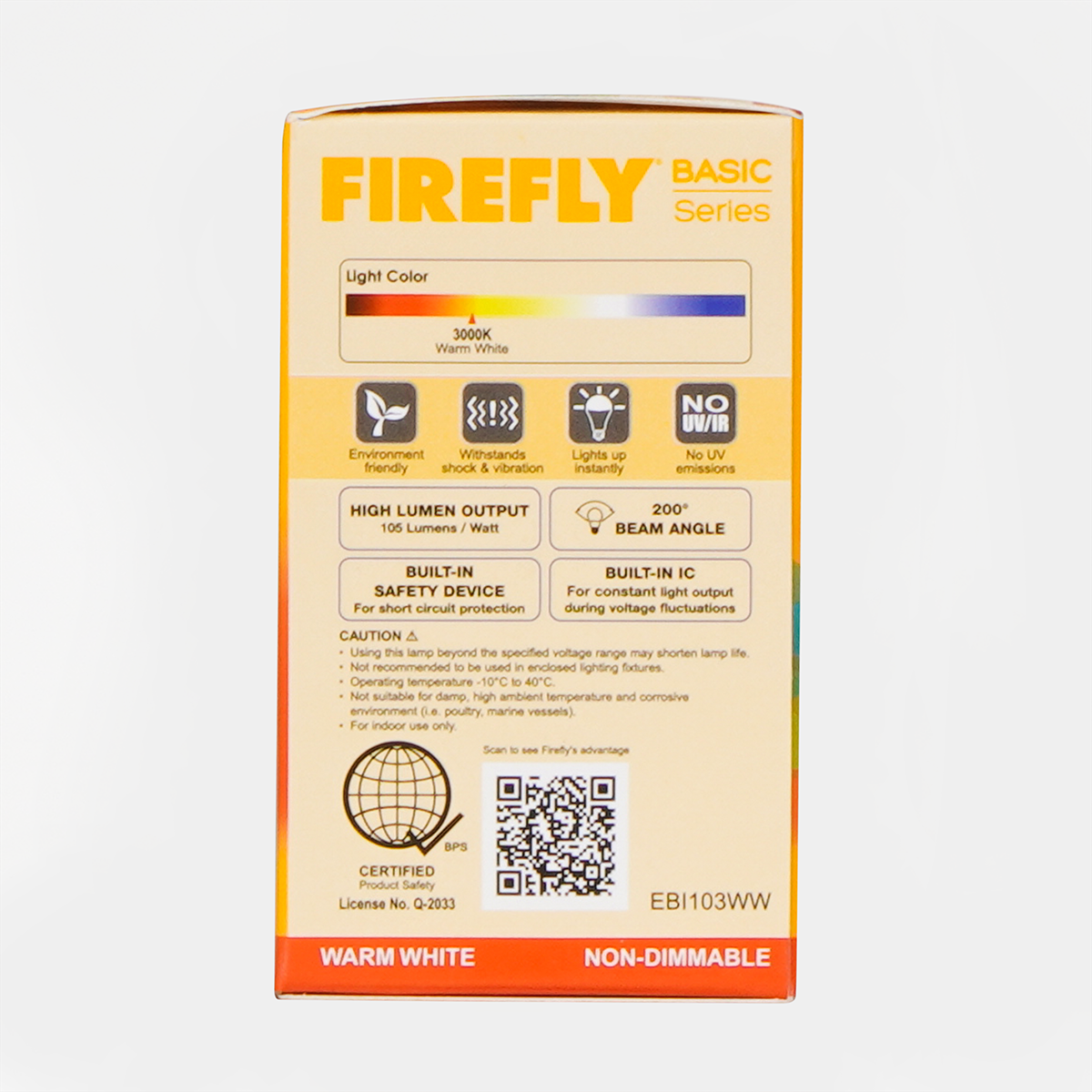 Firefly Basic Series LED Bulbs e27