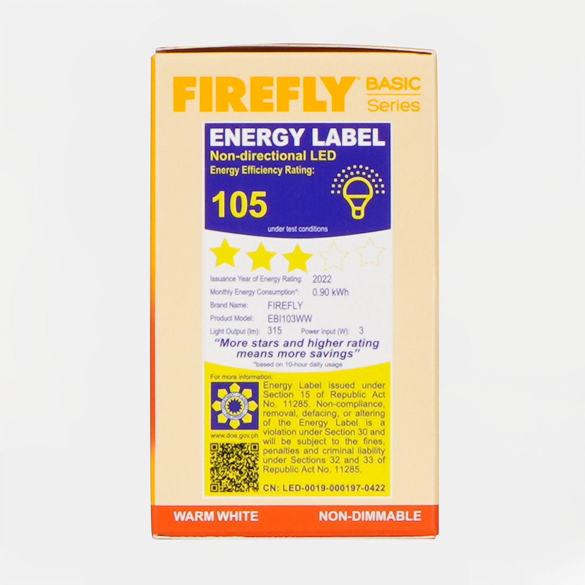 Firefly Basic Series LED Bulbs e27