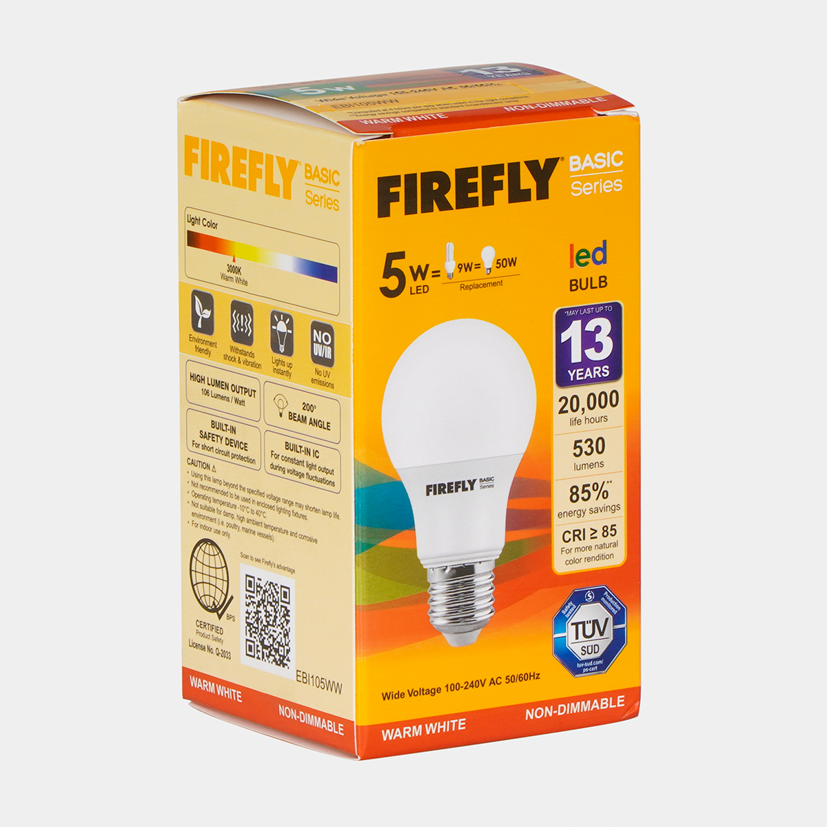 Firefly Basic Series LED Bulbs e27