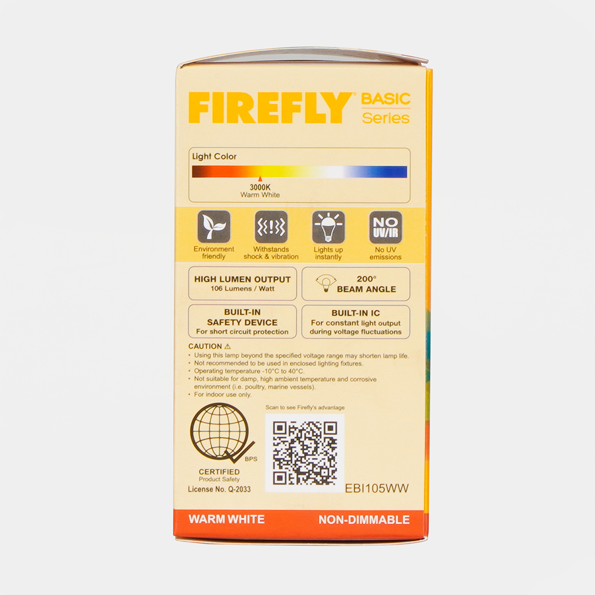 Firefly Basic Series LED Bulbs e27