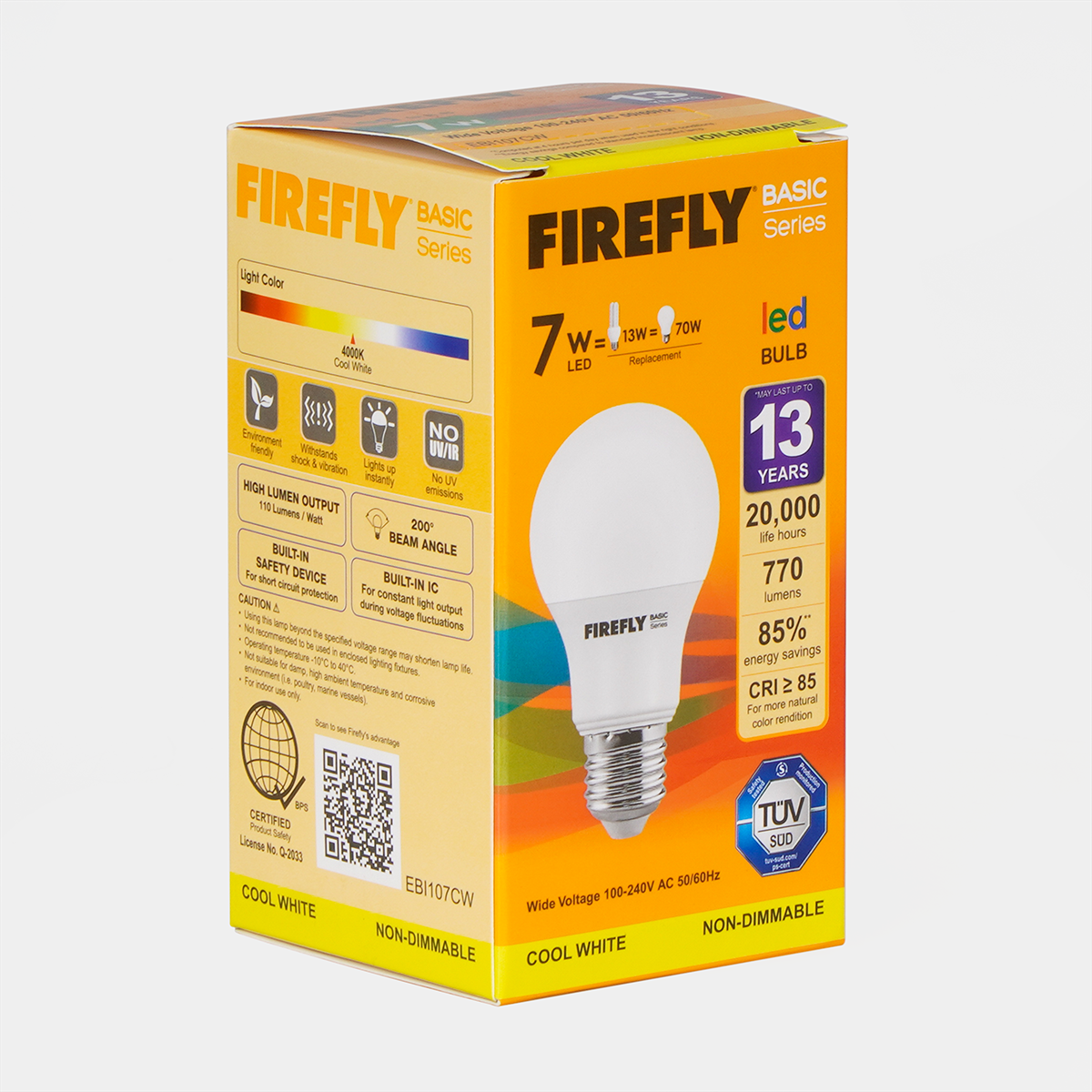 Firefly Basic Series LED Bulbs e27